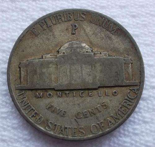 1943 jefferson War Nickel USA Coin