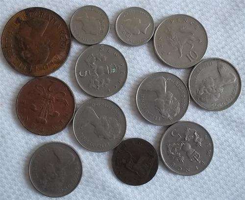 Collection of   11 Britain Coins