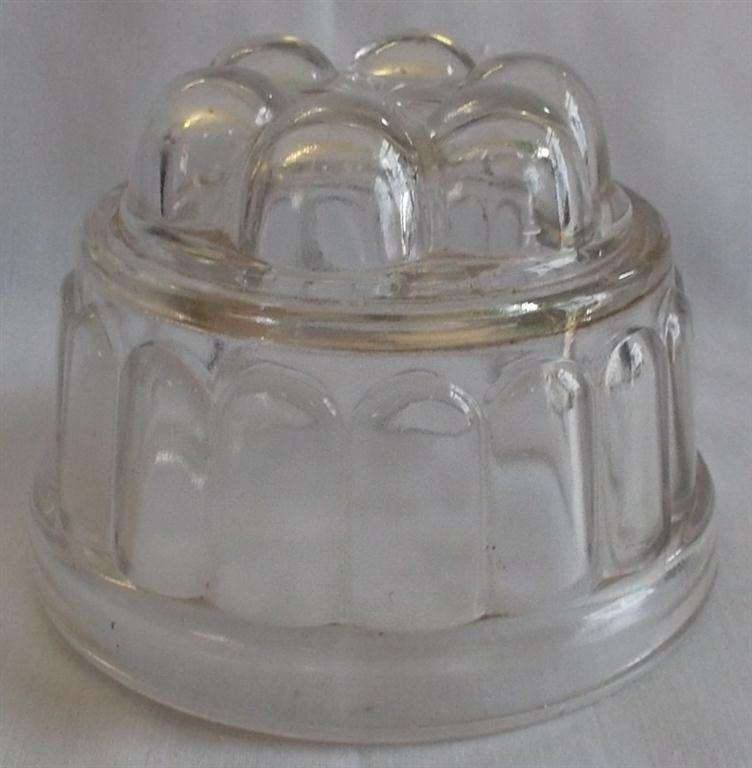 Vintage Glass Jelly Mould