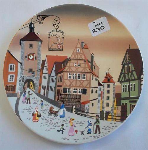 Street Scene Small Wall plate....