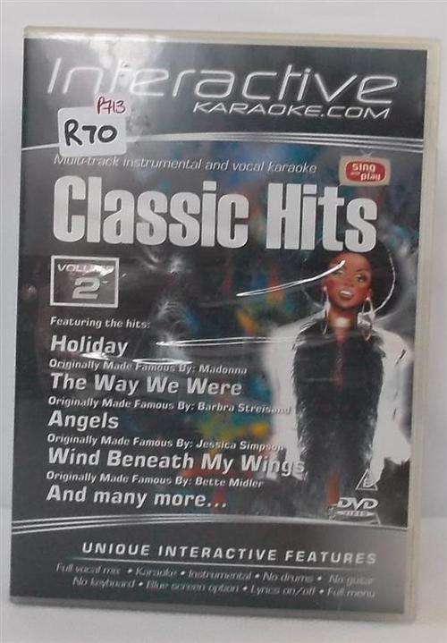 Set of 7 x Interactive Karaoke DVD's.