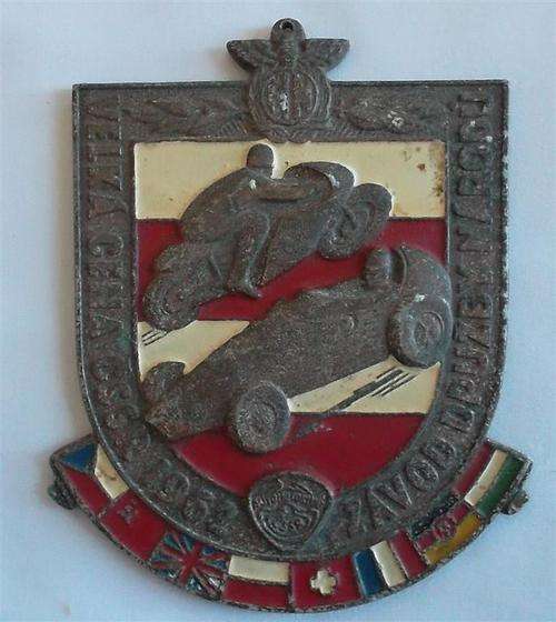 Collectable  Velka Cena CSSR 1962 Racing Motor Badge