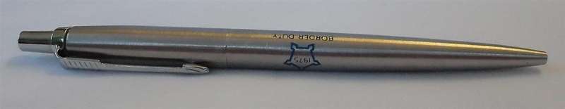 Collectable 1975 Grensdiens/Border Duty Parker Pen.