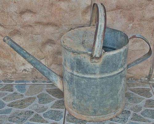 Collectable Vintage Galvinized Watercan