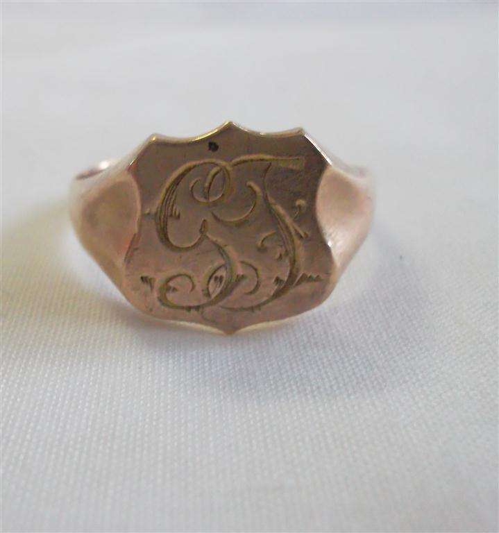 9ct Gold Signet Ring