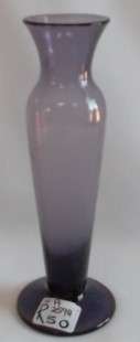 Purple Studio Glass vase