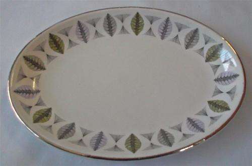 Ridgway  White Mist Oval Platter