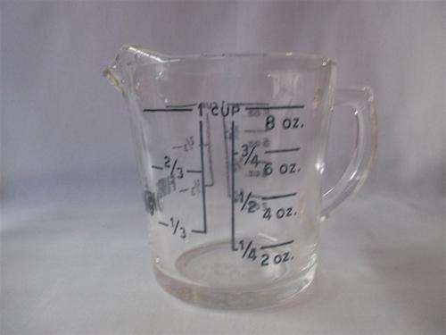 Vintage Fire King 1cups/8oz measuring Jug