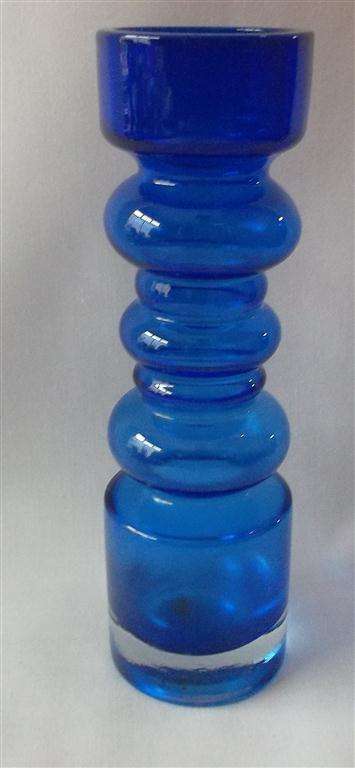handmade Blue Glass Vase