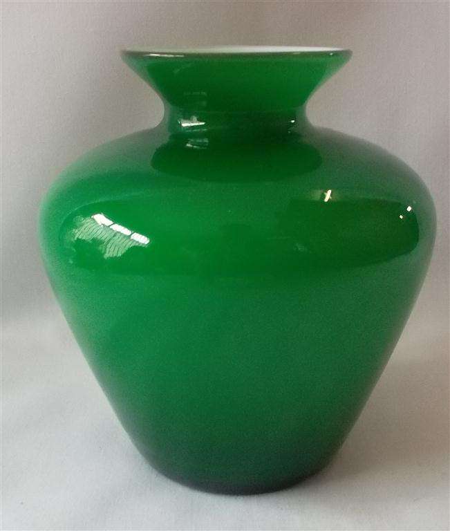 Balboa Green  Glass Vase