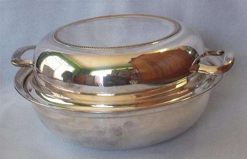 GEM EPNS Serving Bowl with Divider