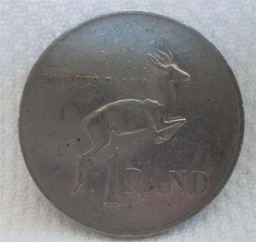1982  R1   Vorster South Africa Coin