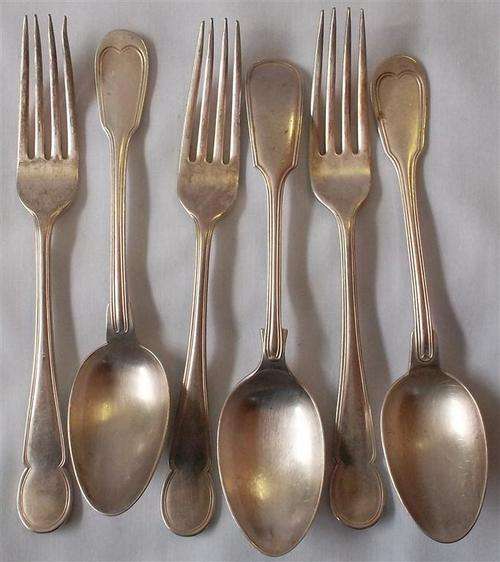 Vintage EPNS Forks and Spoons
