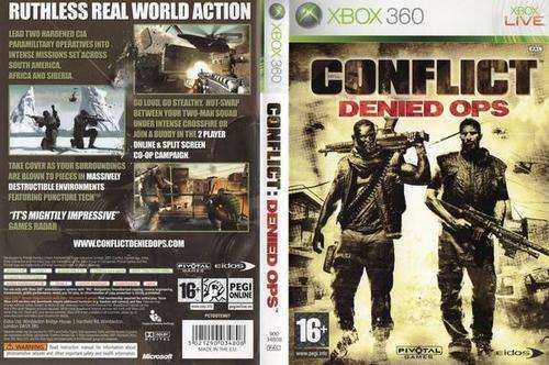 XBOX 360 Conflict Denied ops