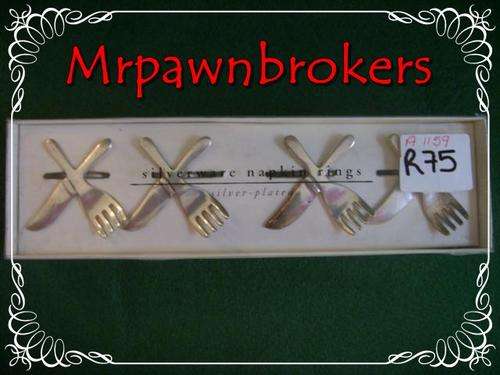 Silver Plated Napkin Rings