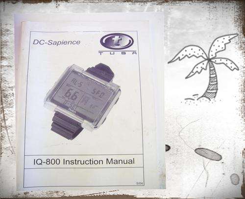 TUSA  IQ - 800 DIVE COMPUTER