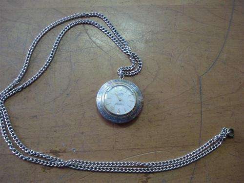RARE ANCRE GOUPILLES ZODIAC NECK WATCH WITH HISTORY !