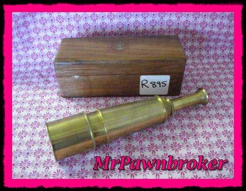 Solid Brass Telescope!! Take a Look.........