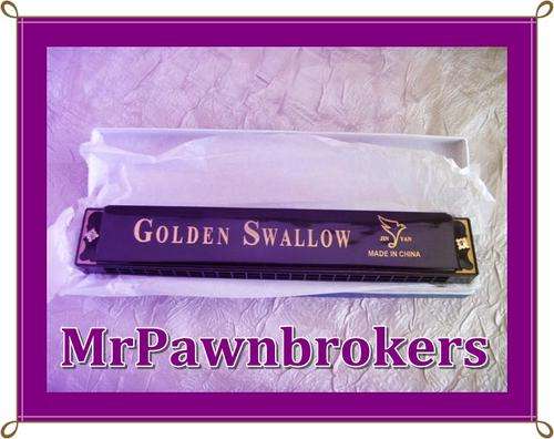 COLLECTABLE Golden Swallow Harmonica