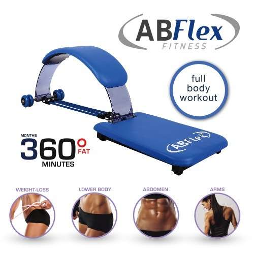 ABFLEX ABDOMIN FITNESS MACHINE, DEMO, LIKE NEW