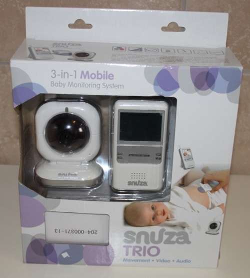 SNUZA Trio Baby Monitor, demo , like new, with extra battery