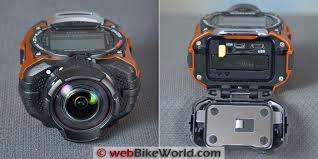 Ricoh wg-m1 Wireless Action/Dash Camera, 14 mp, + Charger + Cables + Stand, Waterproof, Shockproof