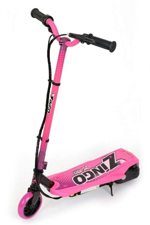 ZINGO X100, ELECTRIC SCOOTER RIDE-ON, PINK, LIKE NEW, VERY GOOD CONDITION, ONLY DRIVEN A FEW TIMES