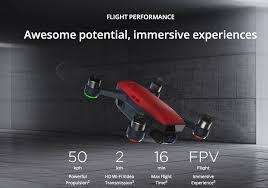 DJI Spark Combo + Remote, Demo, Bat, Charger, Cables, DJI Pro Foam Casing