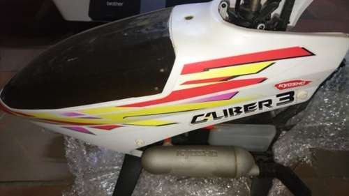 Super large kyosho Caliber 3, 36 NITRO ENGINE,Rc nitro helicopter,remote,over 1.1meter long!!!!!!!!