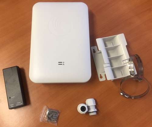 Cambium Networks cnPilot e500 Wi-Fi Access Point, Outdoor Dual-Band 802.11ac Omni AP (FCC) with PoE
