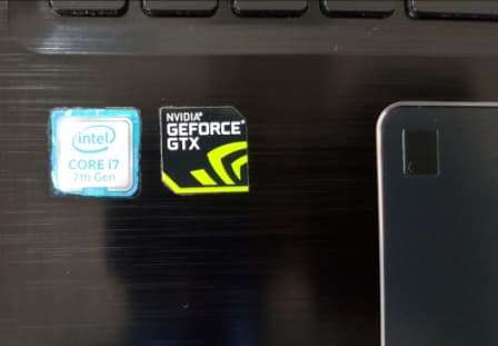Acer V17Nitro GAMING LAPTOP Black Edition i7-7700HQ 2.80 GHz Nvidia GTX 1050Ti 4GB Graphics (READ)