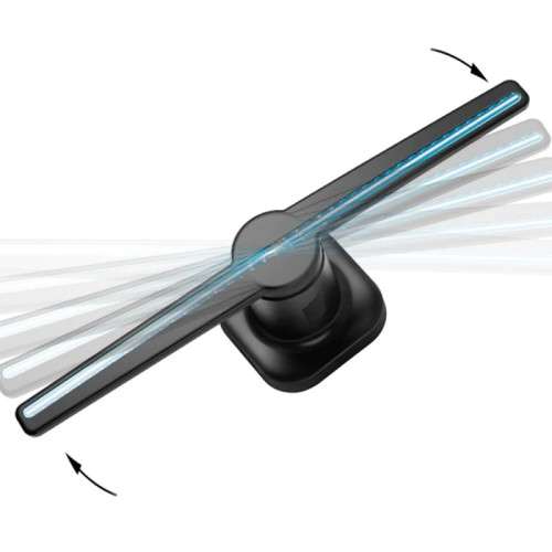 3D hologram advertising fan projector LED with 16GB flash card and software, remote included
