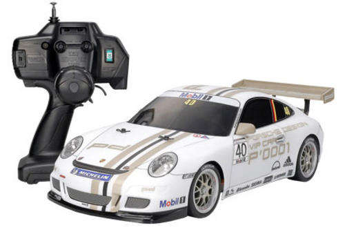 TAMIYA, 4WD, 1\10 SCALE, ELECTRIC, RC CAR, WITH RADIO, E.S.C, BAT, READY TO DRIVE OUT OF THE BOX.