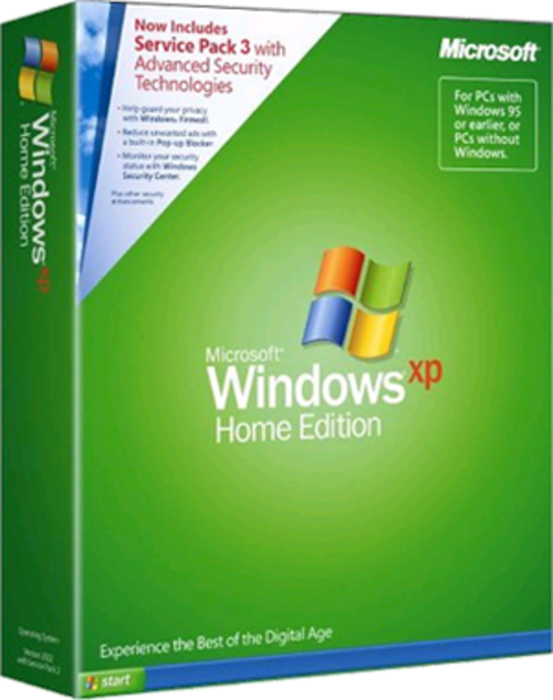 Windows XP HOME, Disk with license key, 100% legal and original, verified by Microsoft