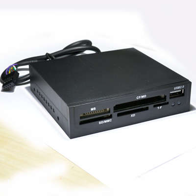 New !!!, with Micro sd slot, 52-in-1 internal Card Reader + usb port, fits in 1.44 stiffy bay.