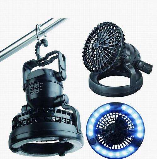 LEISURE QUIP LANTERN, CAMPING FAN/LIGHT COMBO, BRAND NEW