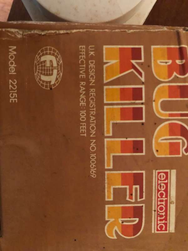 Vintage Retro Bug Killer Zapper - Brand New