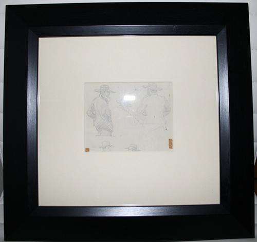 R1 No Reserve!  Erich Mayer drawing!