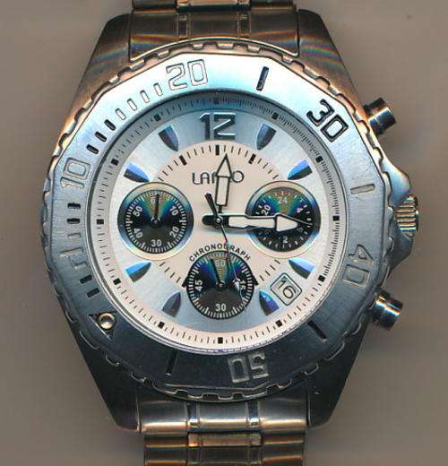 Lanco mens watch (as new) as per scan