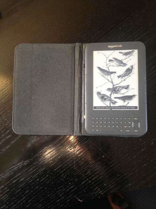 Kindle Keyboard 3G + Wifi + Kindle Lighted Leather Cover