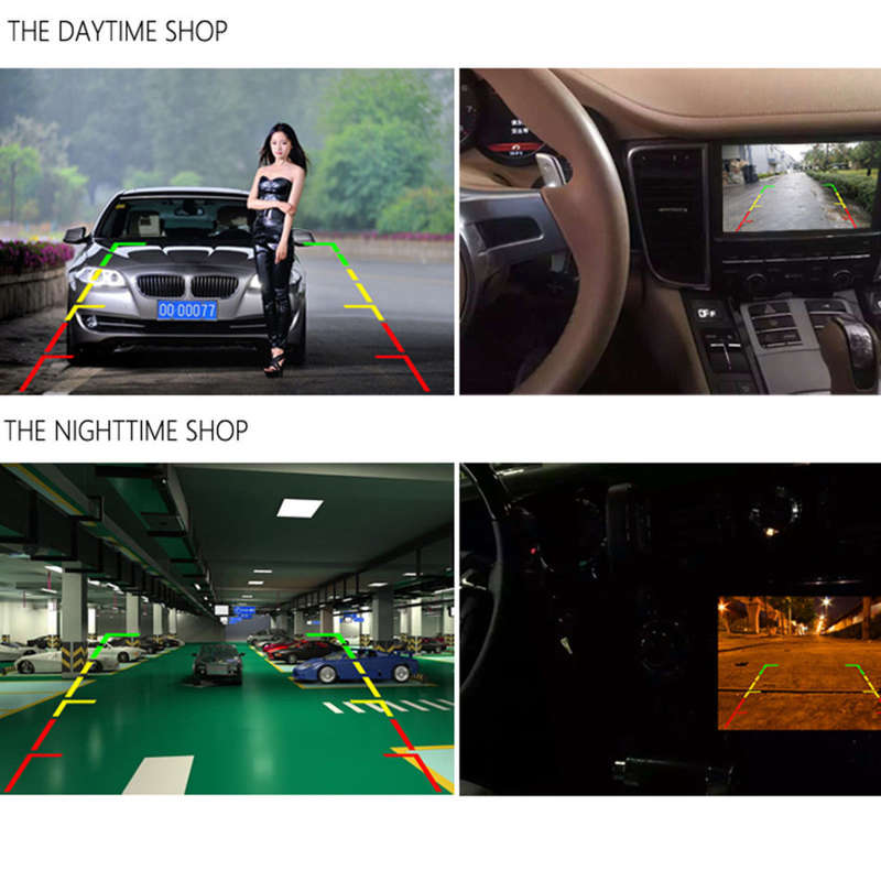 starlight Vision Car Rear View Reversing Parking Camera  License Number Plate