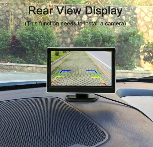4.3" Digital RearView TFT Monitor
