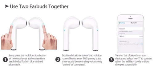 i7 S Wireless Earbuds TWS