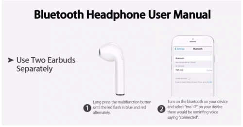 i7 S Wireless Earbuds TWS