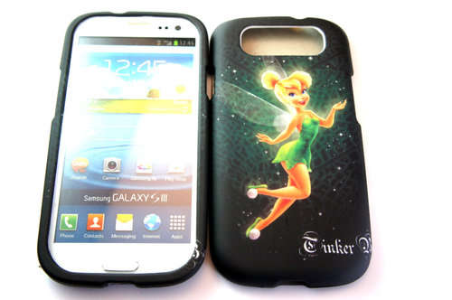 Deluxe Tinkerbell Disney Cartoon Samsung Galaxy S3 Phone Case / Cover