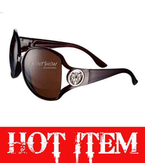 Ladies Luxury Fashion Black OR Brown Sunglasses 2013***HOT HOT HOT***