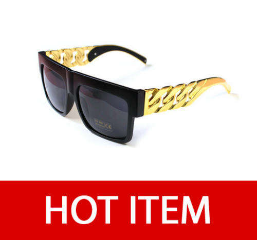 Latest Celebrity Bling Gold Chain Designer Sunglasses 2014 Edition! LAST 1 IN STOCK!! BLOW OUT SALE!