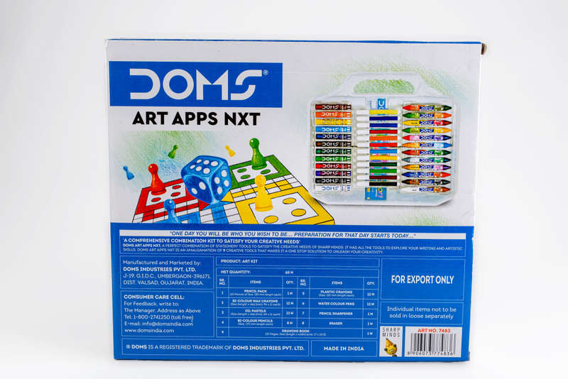 Doms Art Apps Nxt Kit With Plastic Carry Case