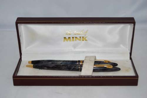 The Touch of Mink Pen and Pencil set