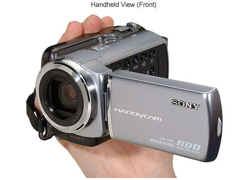 SONY  MEGA PIXEL  HANDYCAM (HARD DRIVE MODEL)